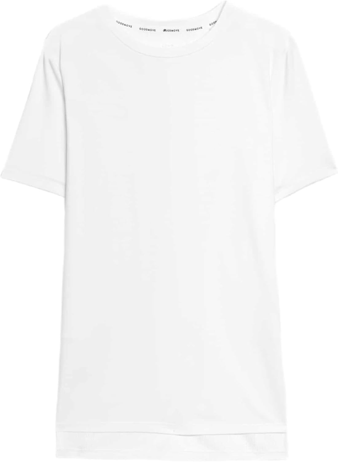Detalle 2 de Marks & Spencer T-shirt voor dames met mesh-rug, ronde hals en vochtregulerende stof