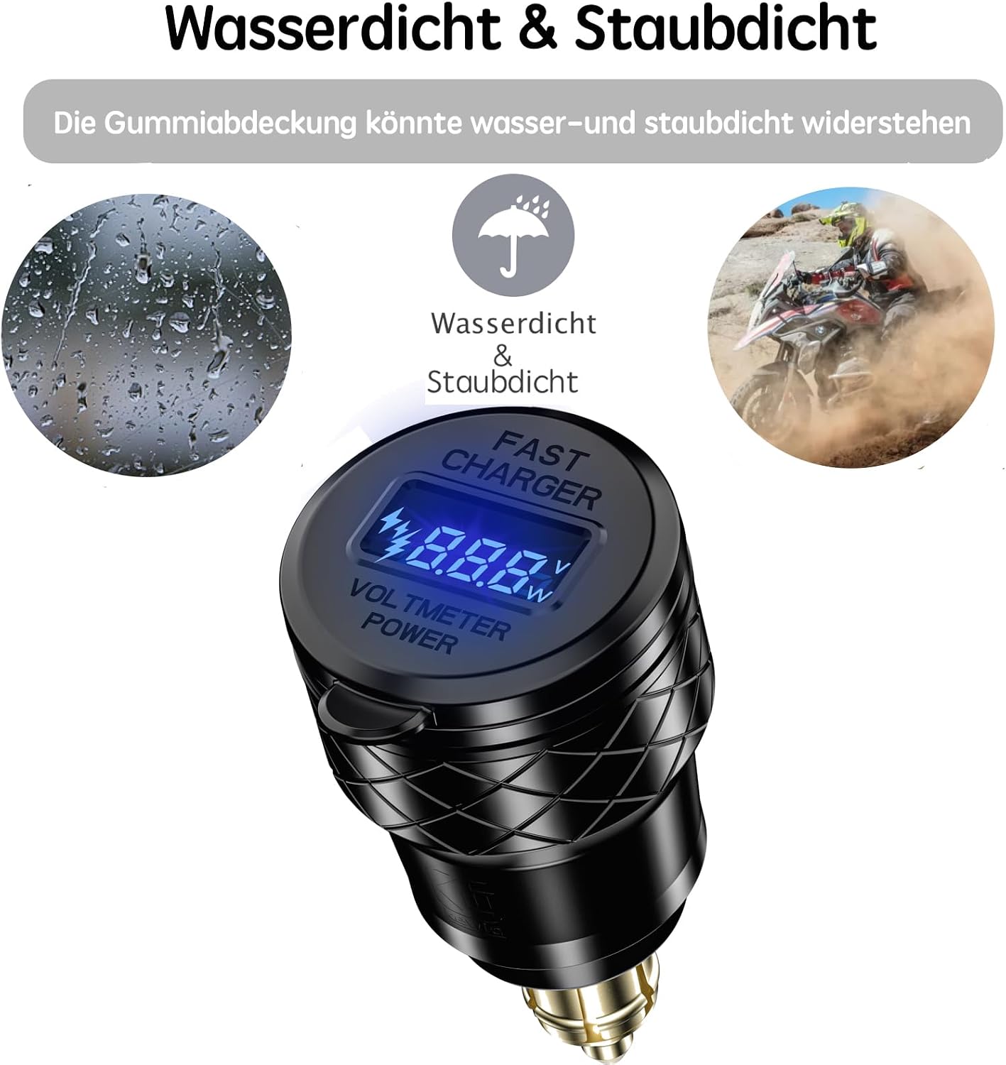 Thumbnail 5 de 45W PD USB Din Hella Steckdose für BMW Motorrad