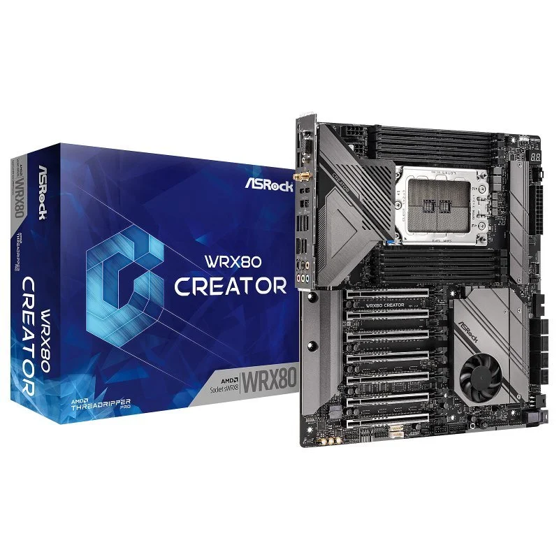 Thumbnail 3 de ASRock WRX80 Creator R2.0: placa base para estaciones de trabajo con socket sWRX8