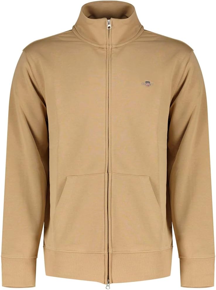 Thumbnail 6 de GANT Men’s Regular Shield Zip Sweatshirt (Grey) – everyday zip layer