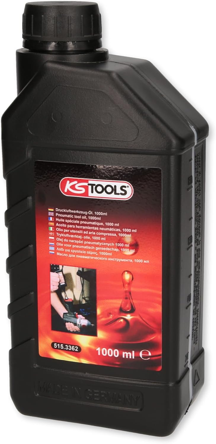 Detalle de KS TOOLS Druckluftwerkzeug-Öl 1000 ml