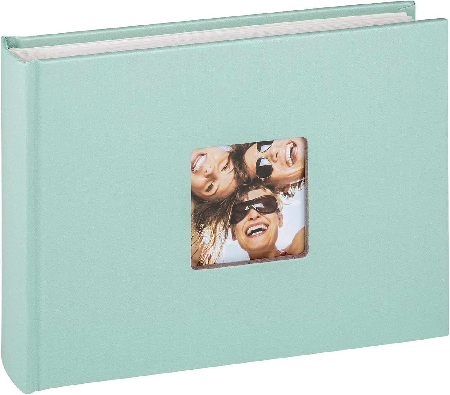 Detalle de walther design Fotoalbum creme 30 x 30 cm mit Cover-Ausstanzung – Fun FA-208-H