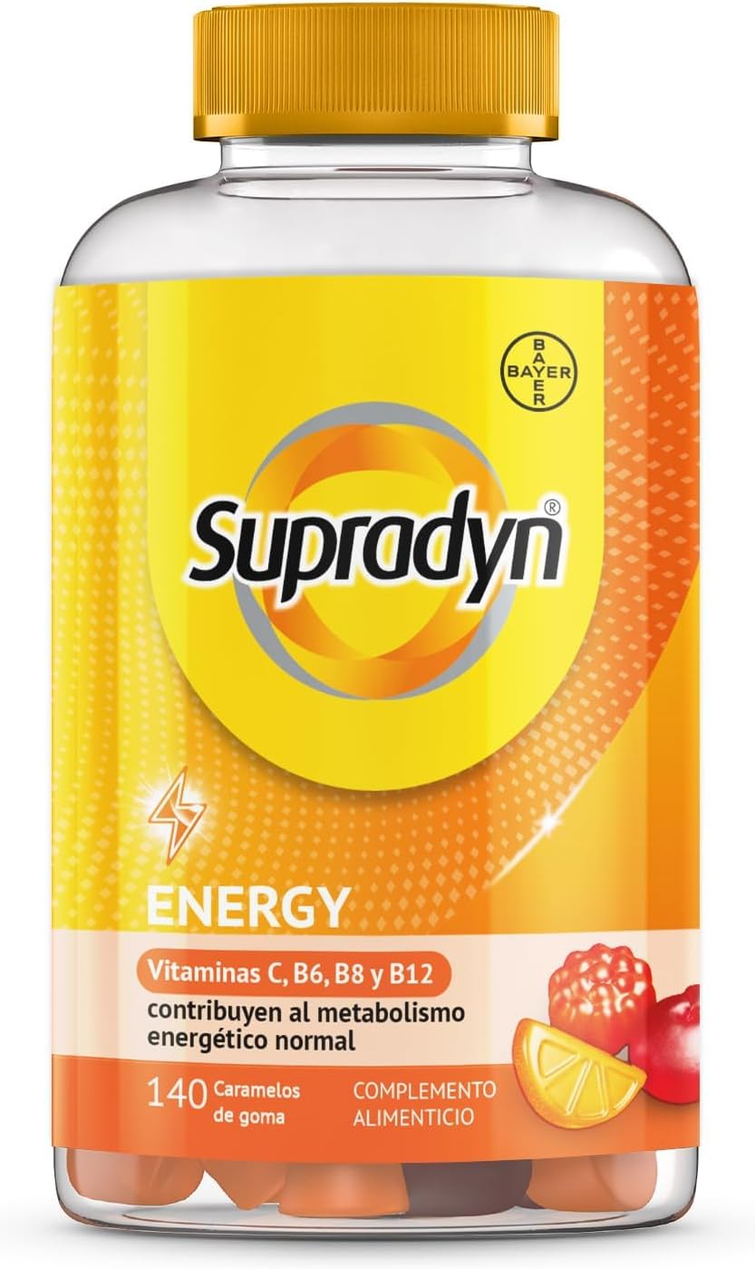Detalle de Supradyn Energy Gummies 140 unidades multivitamínico