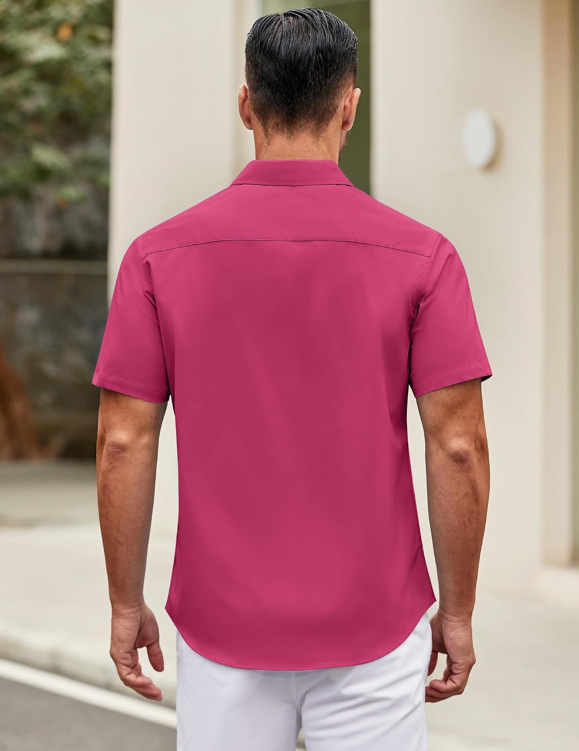 Thumbnail 3 de COOFANDY Men's Short Sleeve Casual Button Down Shirt with Pocket