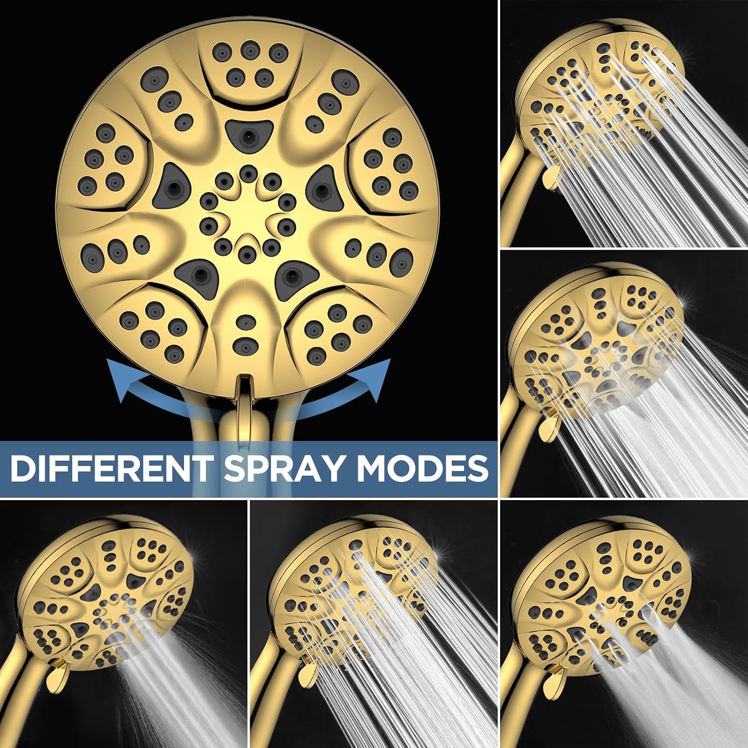 Detalle de HOPOPRO Handheld Showerhead Set