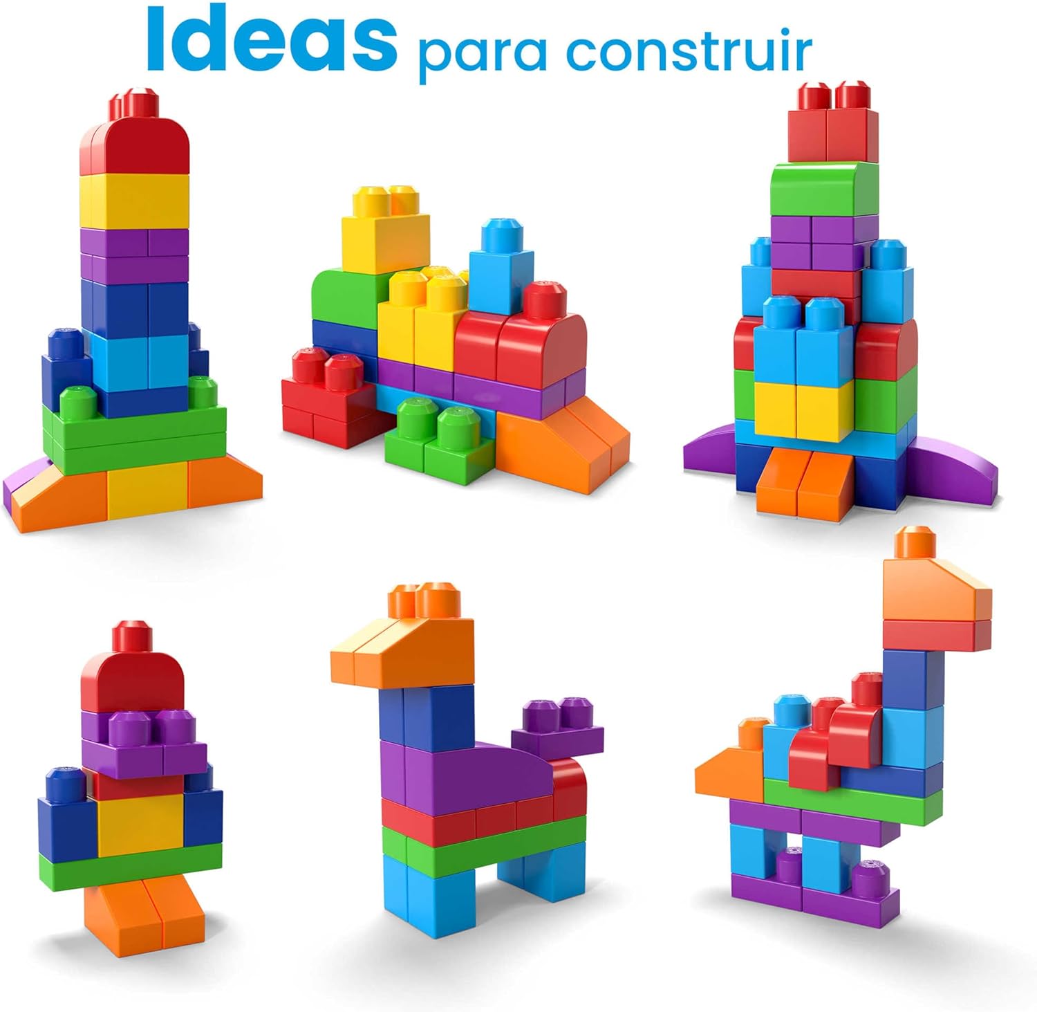 Detalle 2 de Mega Bloks DCH55 60 bloques