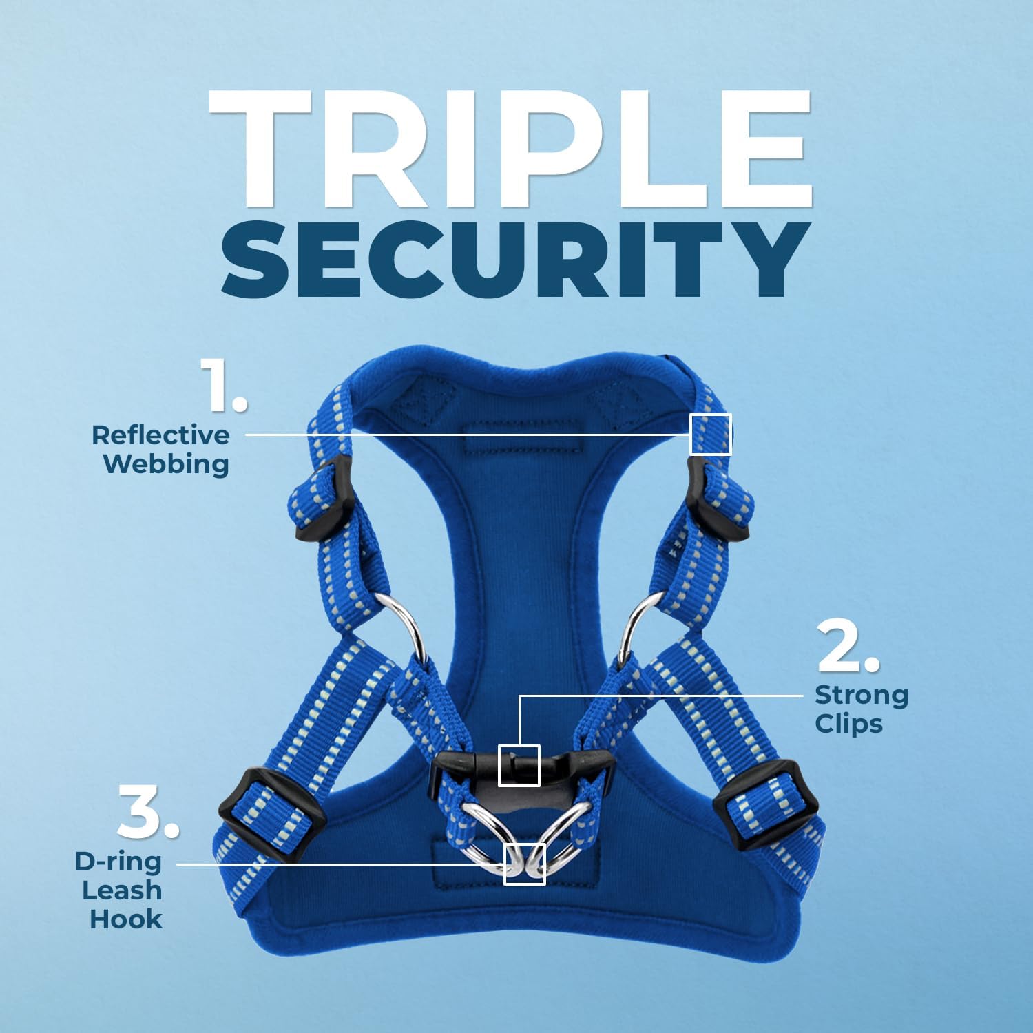 Detalle de Best Pet Supplies Dog Harness, Size S