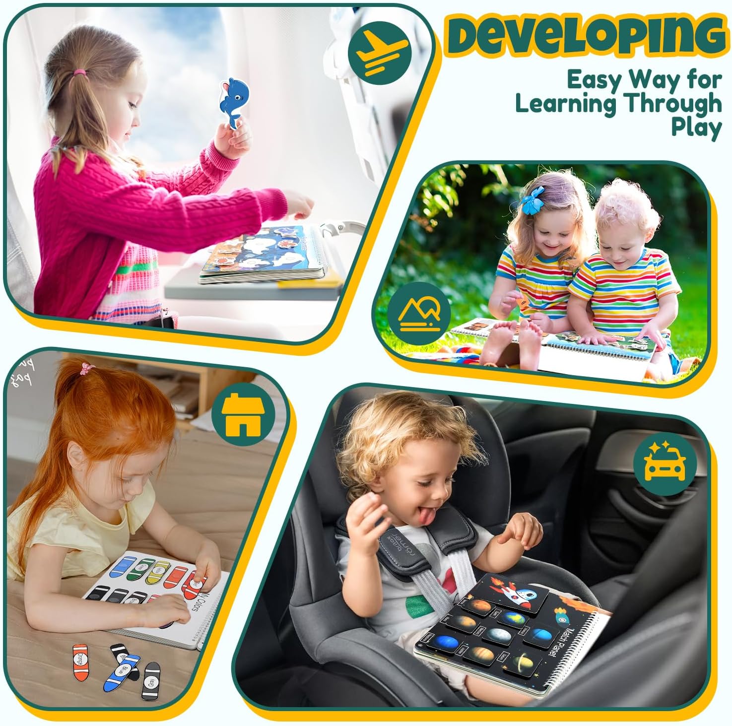 Thumbnail 2 de Busy Book for Toddlers 3-6