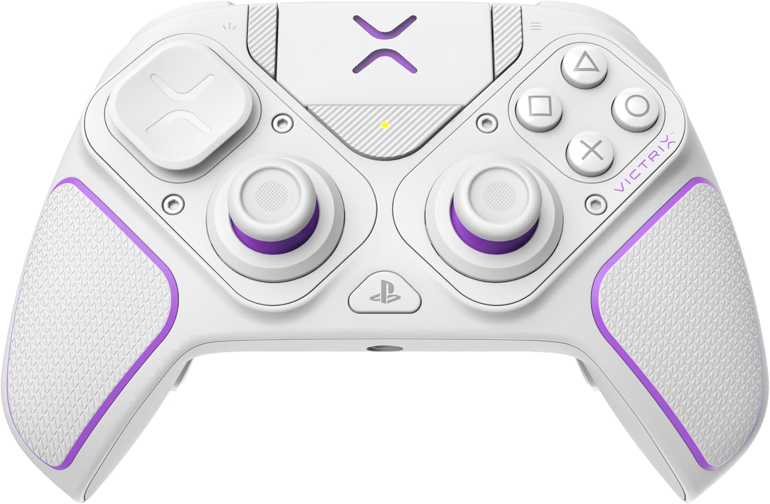 Detalle de PDP Victrix Pro BFG mando gaming inalámbrico blanco