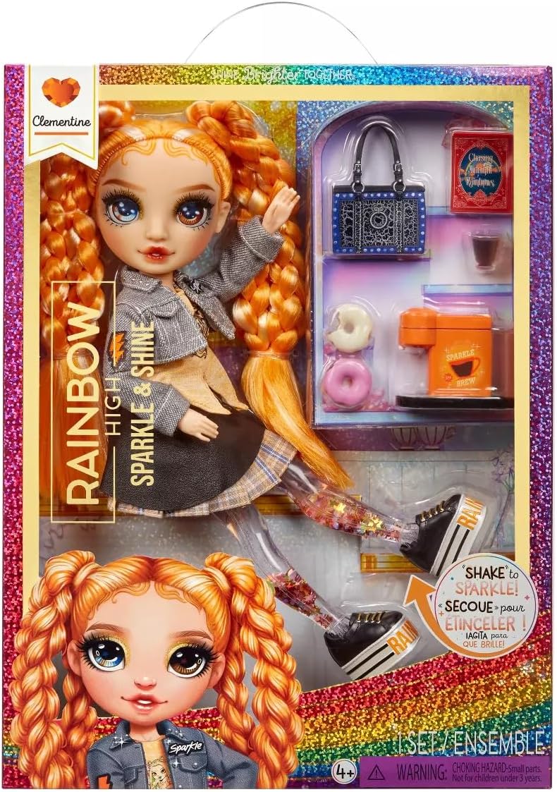 Thumbnail 6 de RAINBOW HIGH Sparkle & Shine Doll Misty – Poupée 28 cm avec Bulles magiques et accessoires