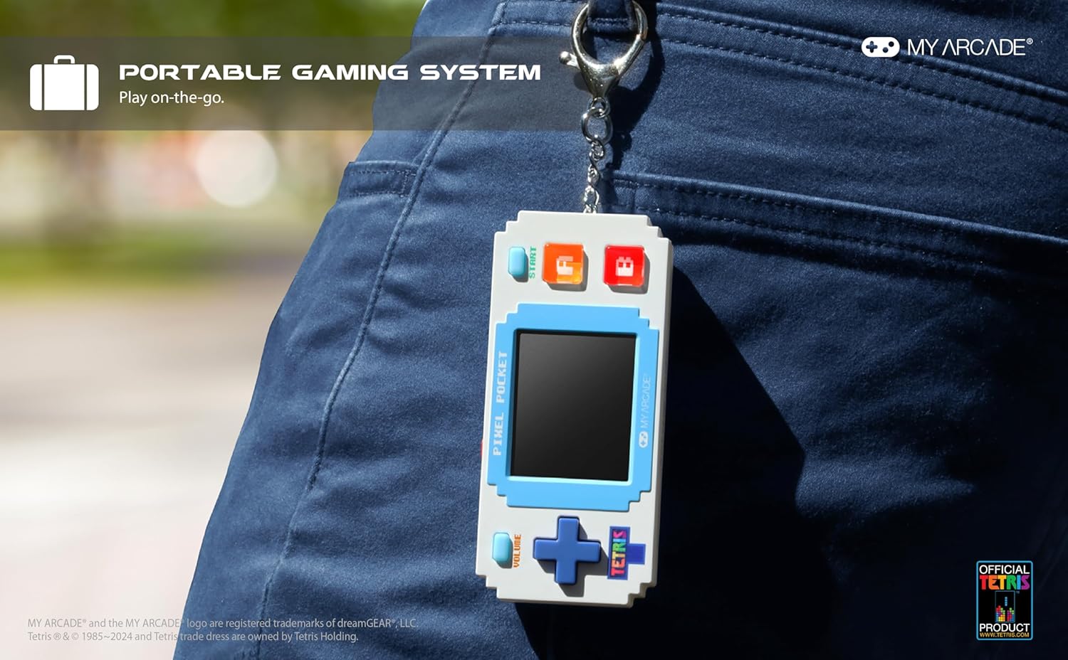 Detalle de Tetris Pixel Player 10 jeux bonus