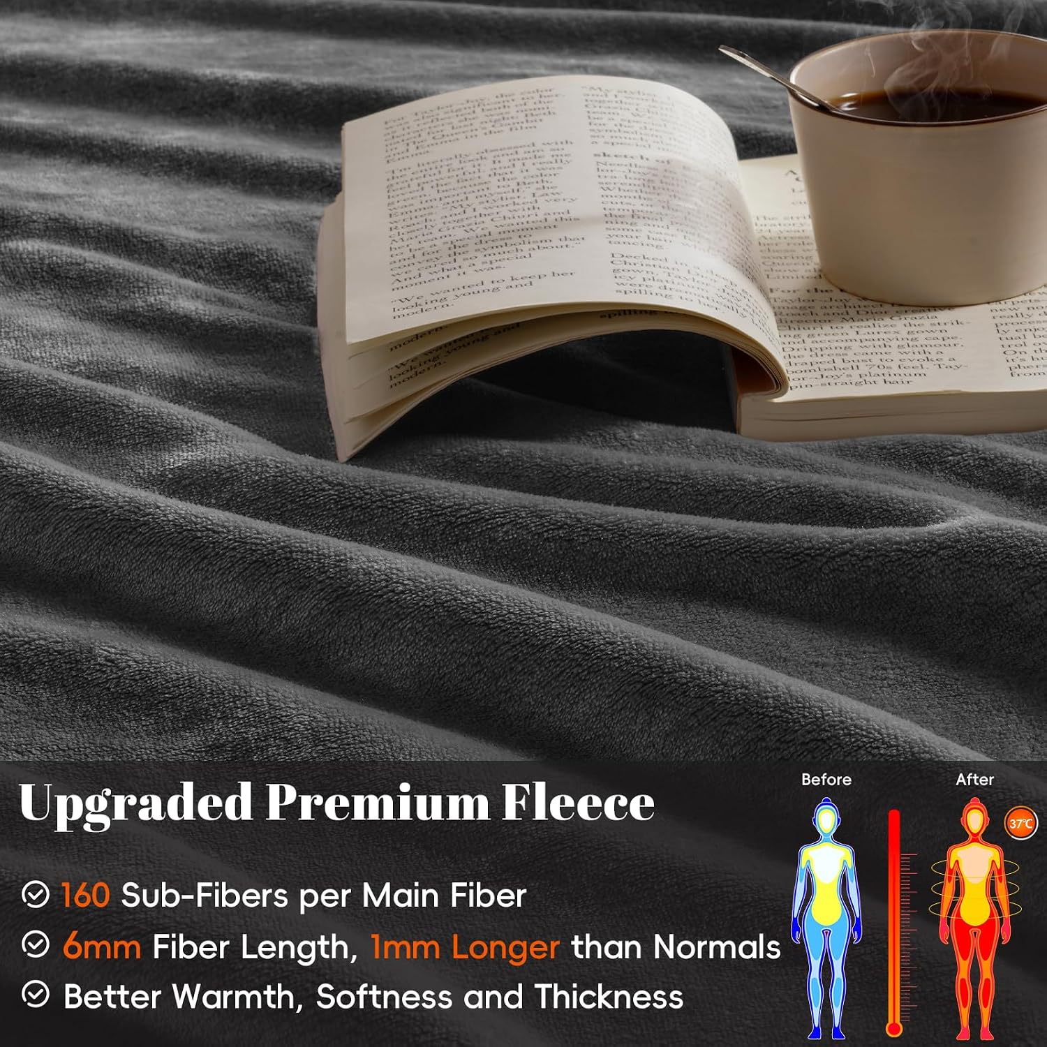 Detalle 2 de PHF Fleece Blanket, Queen