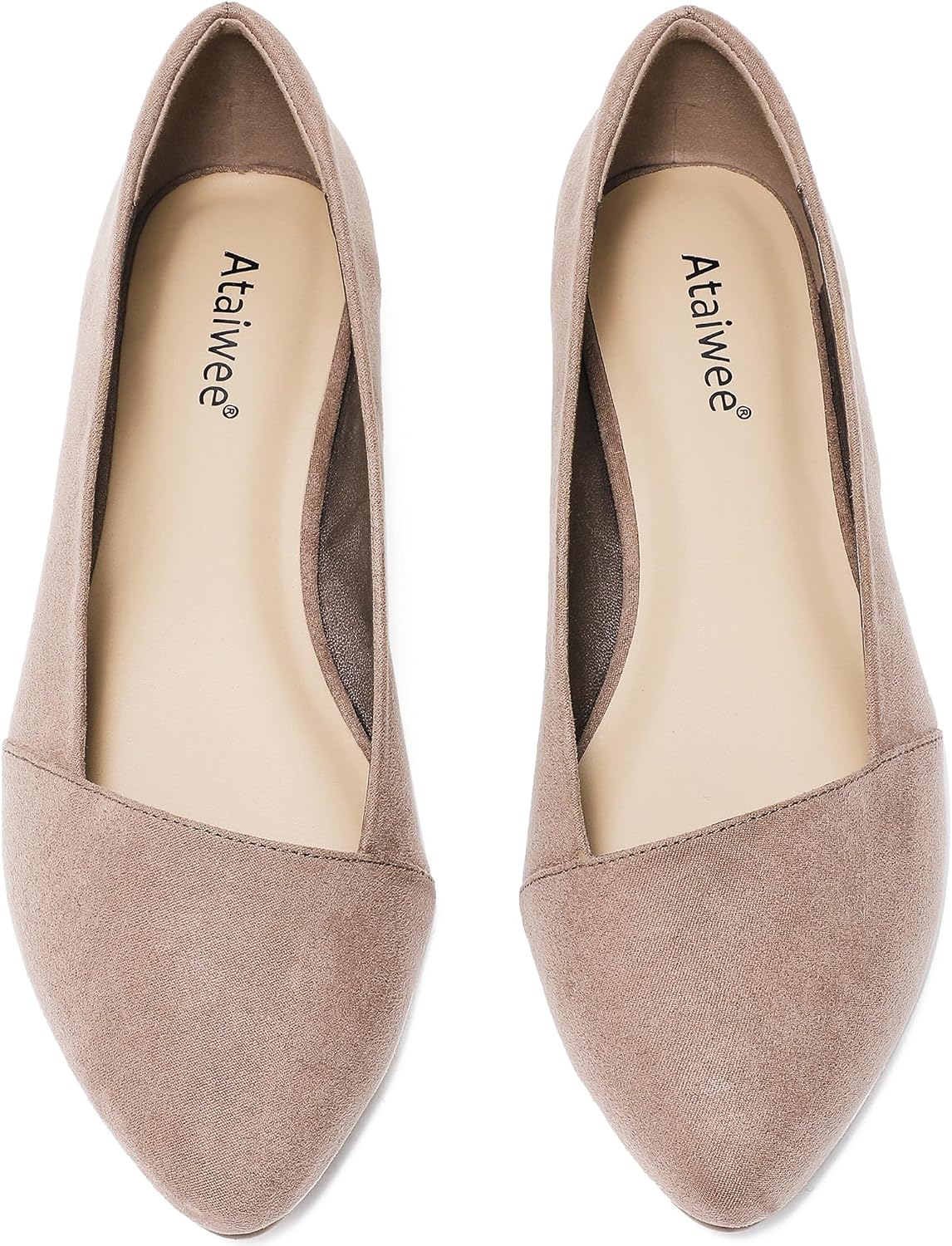 Thumbnail 6 de Ataiwee suede flat shoes for wide width