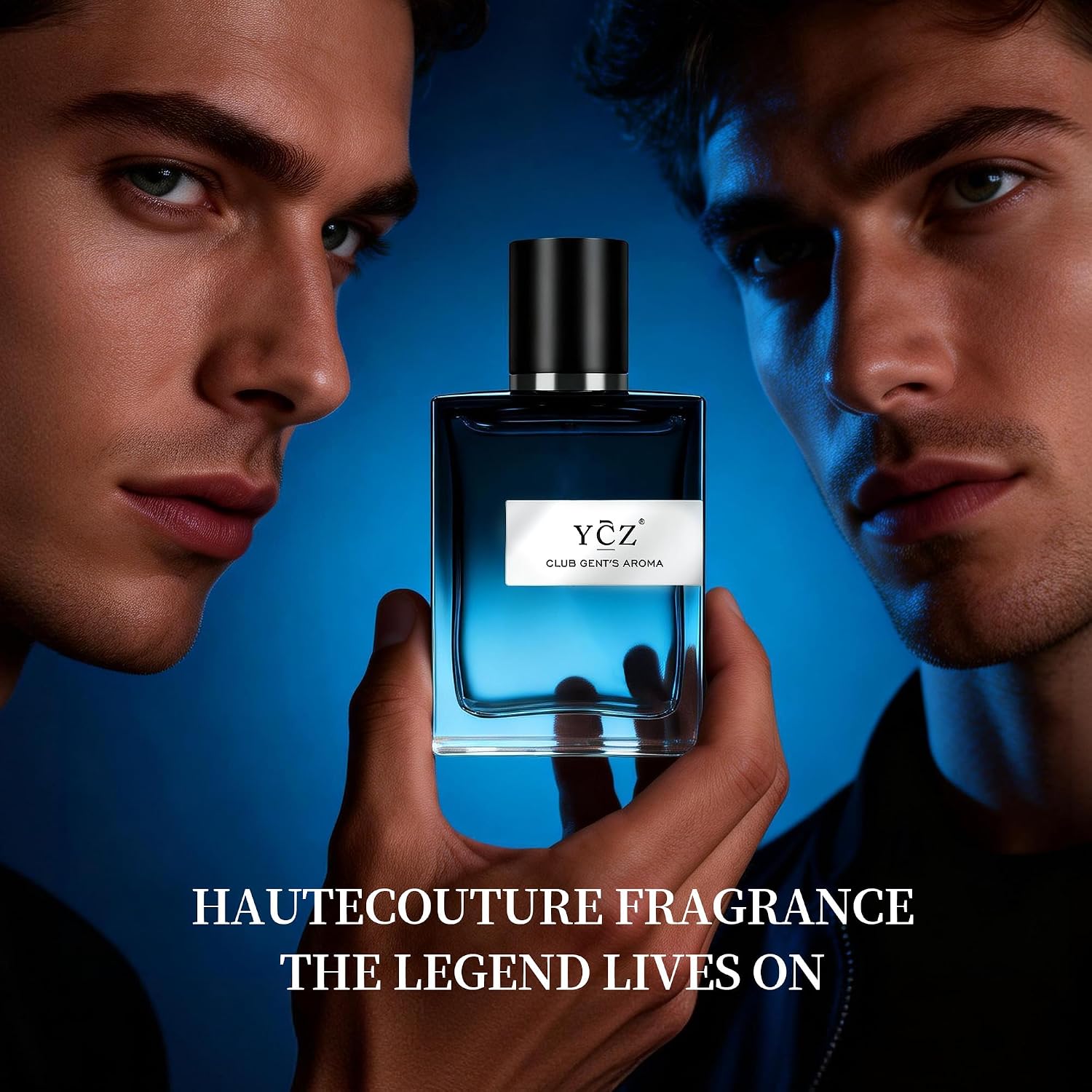Detalle de Ycz Club Gentleman's Aroma Eau de Parfum for Men, 1.7 fl oz