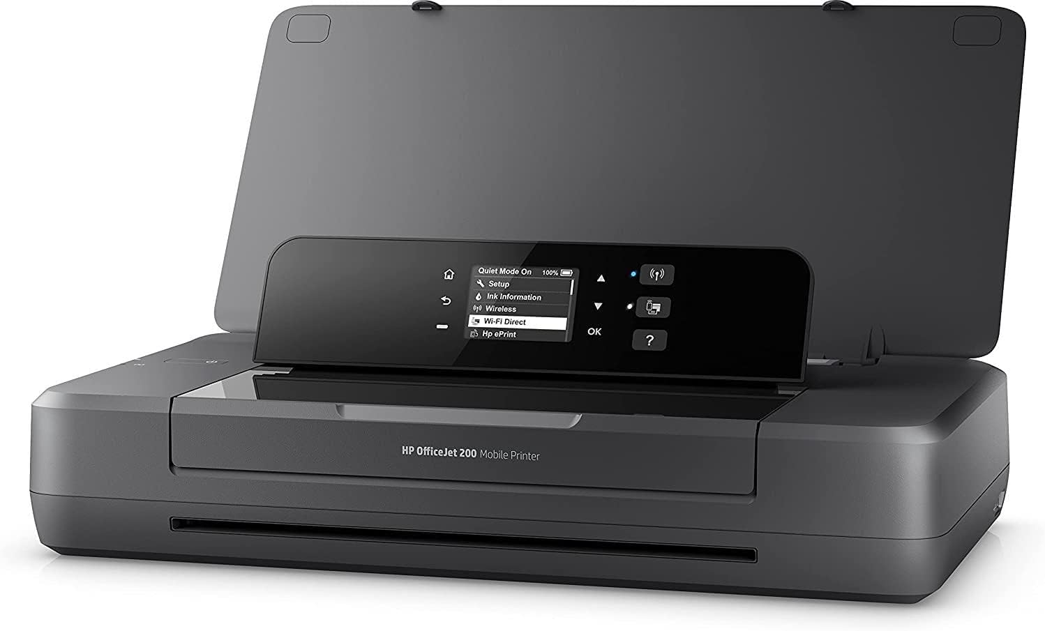 Detalle de HP OfficeJet 200: stampante portatile All‑in‑One con Wi‑Fi e display LED