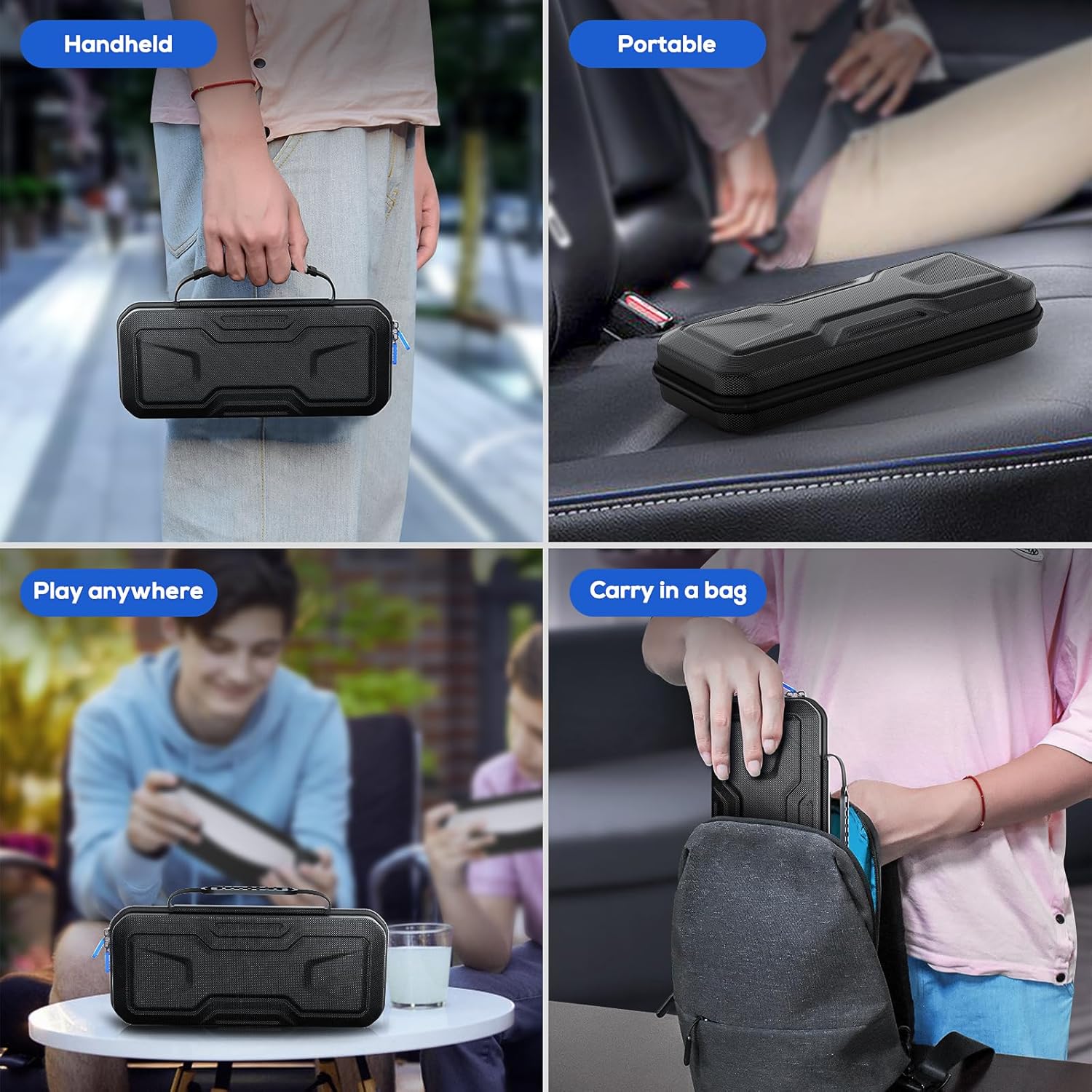 Thumbnail 5 de FYOUNG Carrying Case for PlayStation Portal – Protective Hard Shell Case