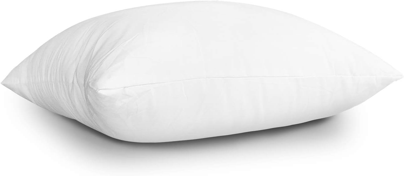 Detalle de EDOW Throw Pillow Inserts, Set of 4: Lightweight Down Alternative 18x18 (White)