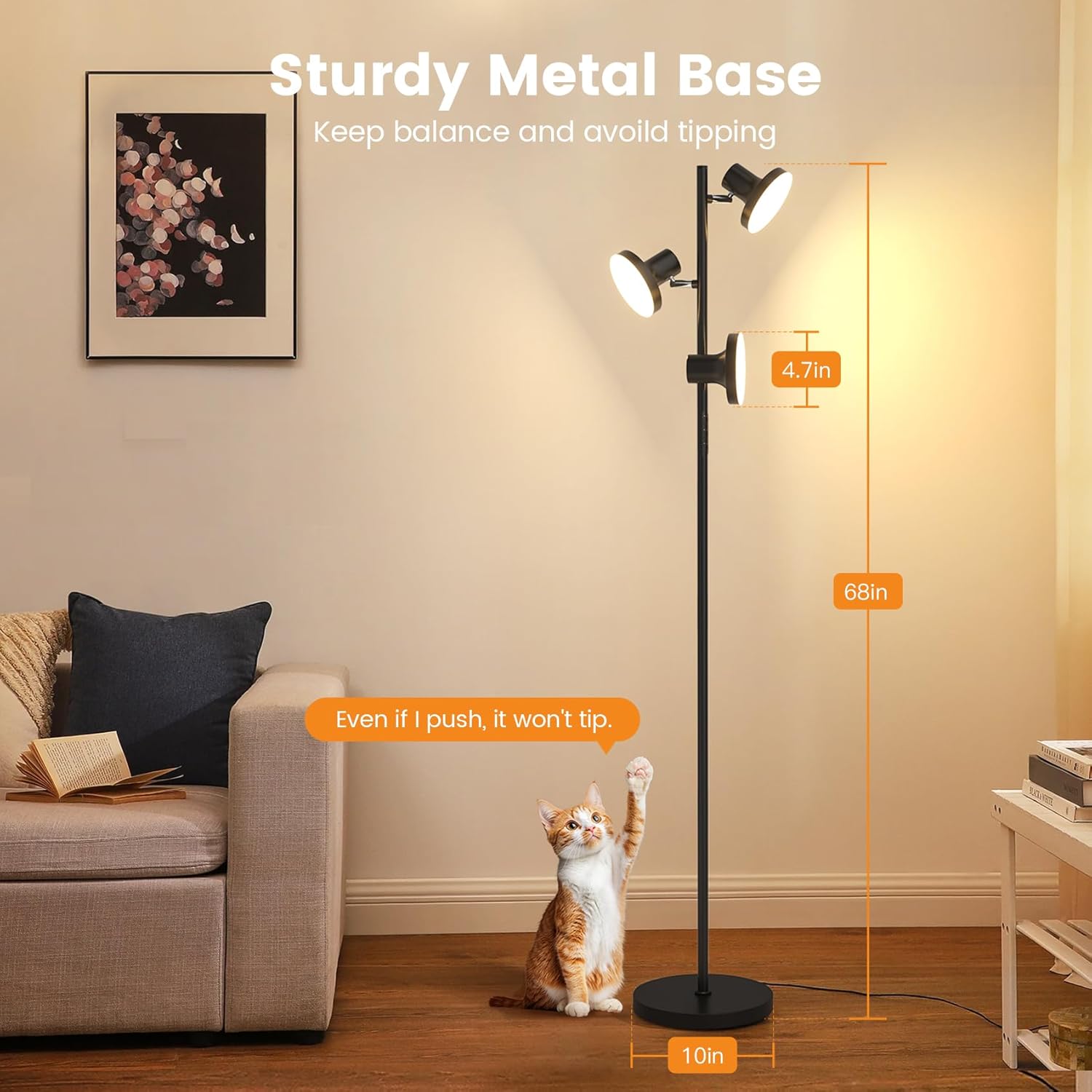 Thumbnail 4 de SIBRILLE 36W LED Tree Floor Lamp