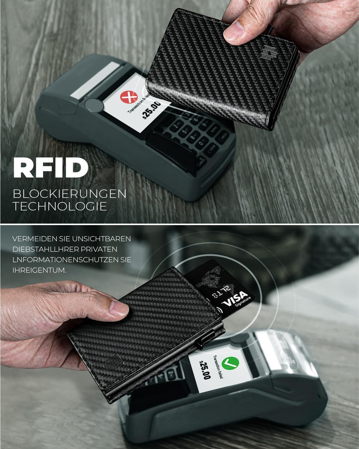 Thumbnail 6 de DODENSHA MagSnap Slim Wallet für 10+ Karten mit RFID Schutz
