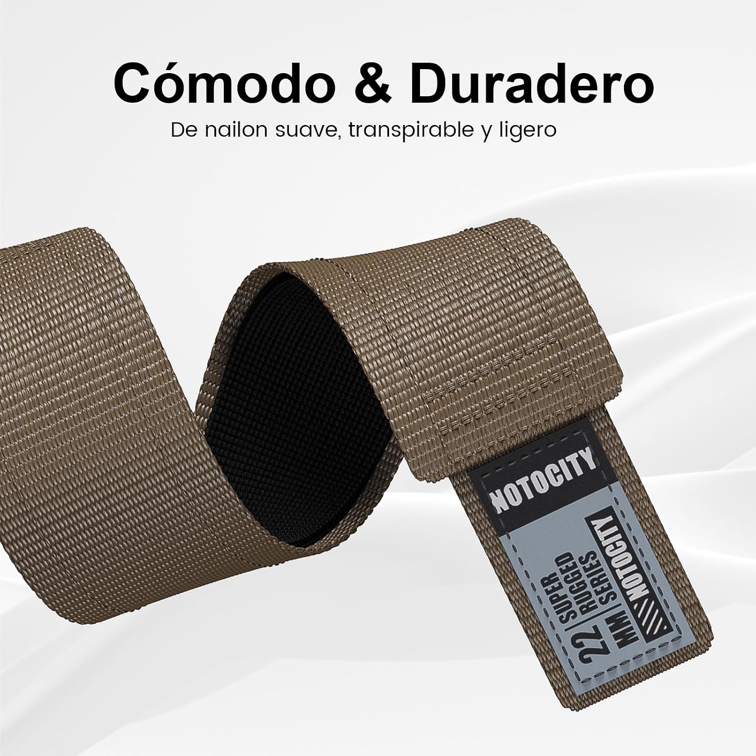 Thumbnail 4 de NotoCity Correa nylon 22mm para smartwatch