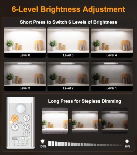Thumbnail 4 de Gritin 2026 Gen 2 Under Cabinet Light with Torch Mode