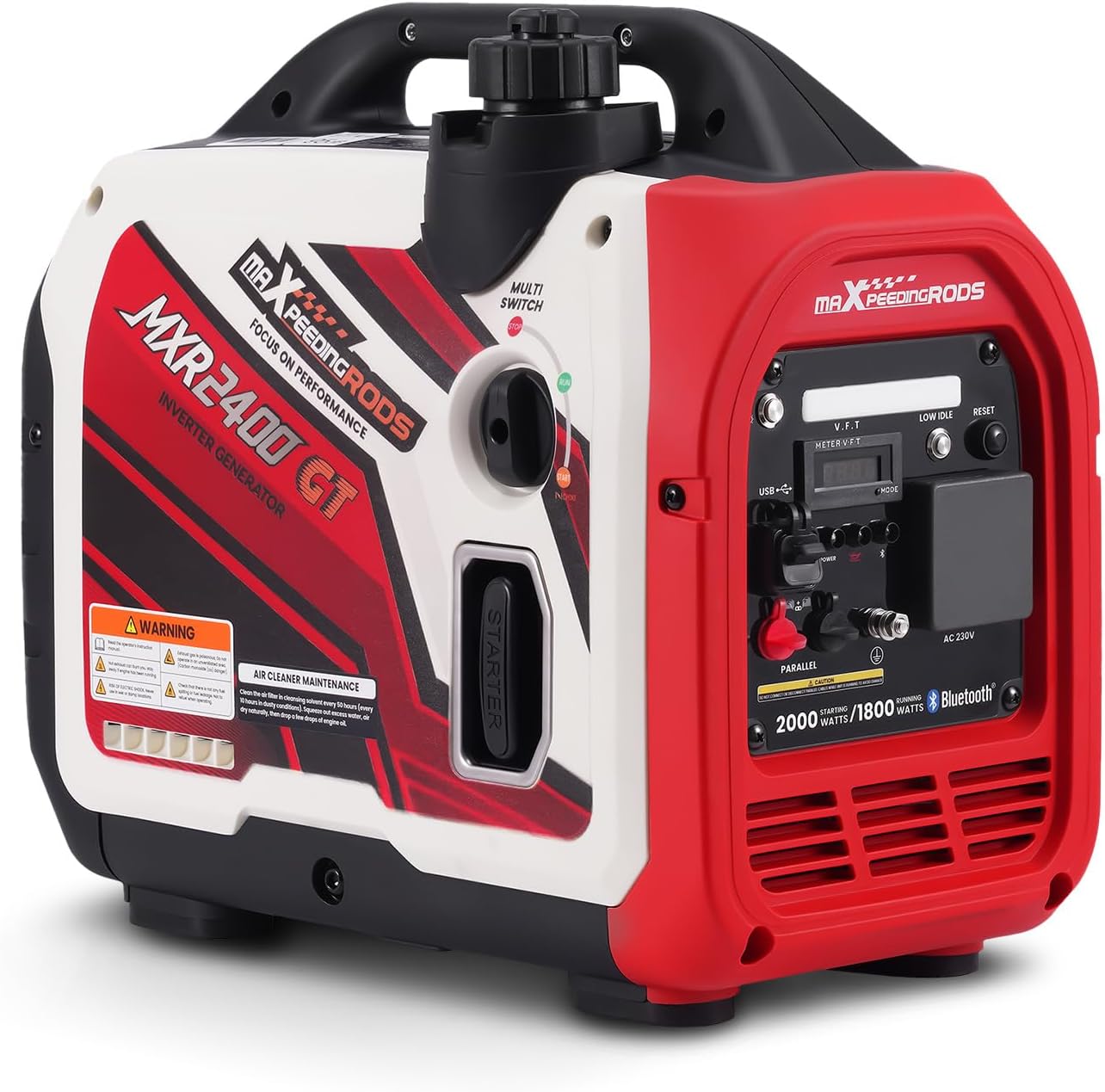 Thumbnail 4 de maXpeedingrods 2000W portable inverter generator for camping ⛺