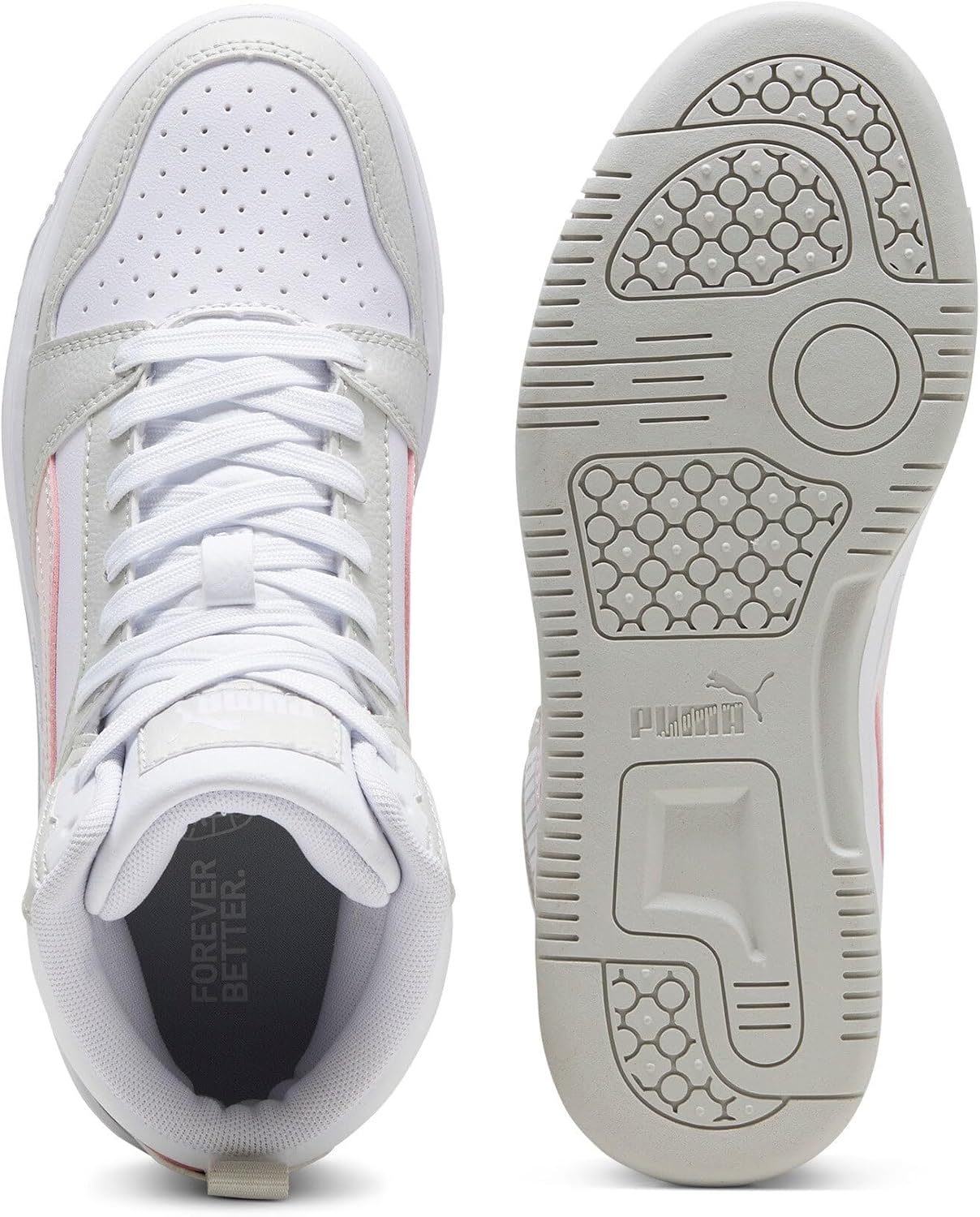 Thumbnail 4 de PUMA Rebound V6 MID JR Unisex Kinder Sneaker 393831 23