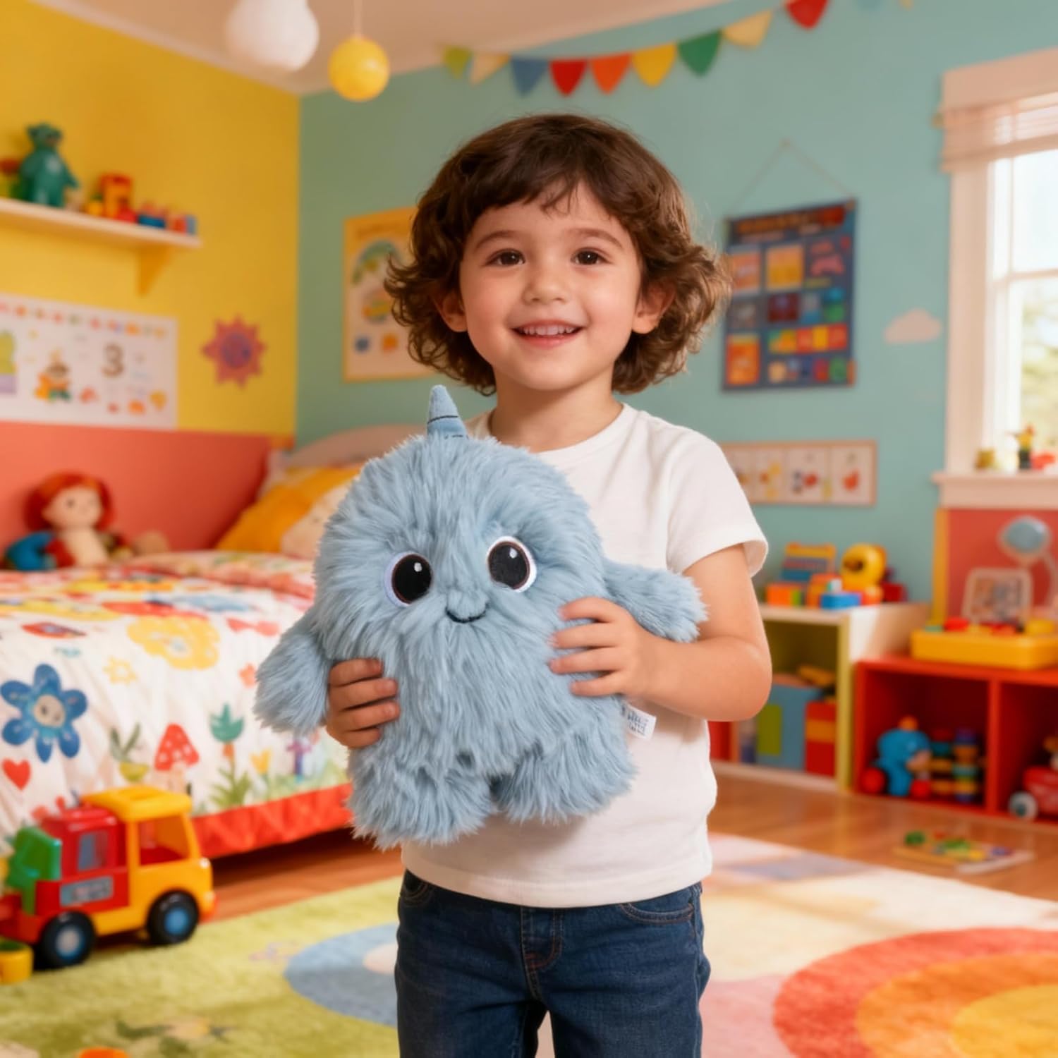 Thumbnail 2 de FLUFFWUFFS Little Boy Bibble soft plush toy