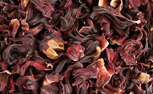 Detalle de Flor de Jamaica (Hibisco) Premium 1 kg – Infusiones Detox y Té Adelgazante natural