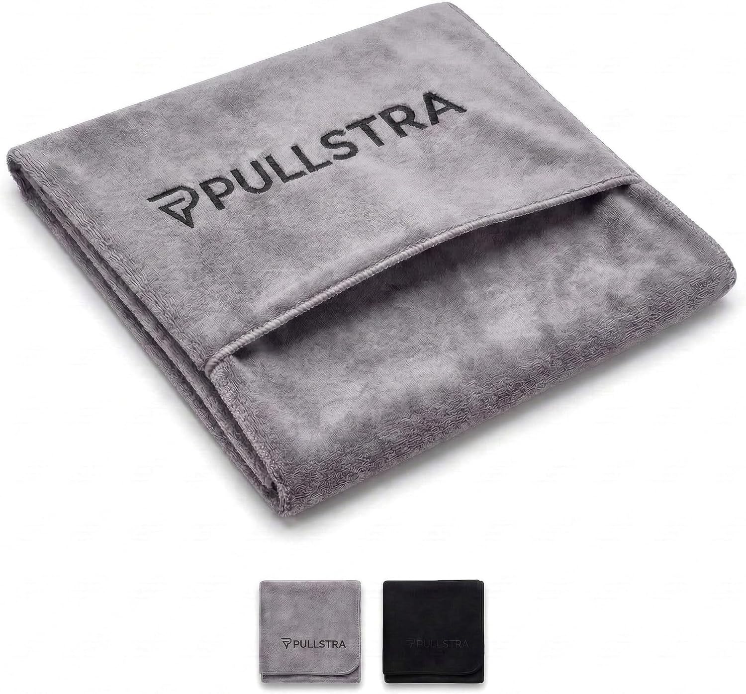 Thumbnail 6 de Pullstra Serviette Sport Musculation Microfibre 100x40 cm – Tapisserie absorbante avec poche pour banc de musculation