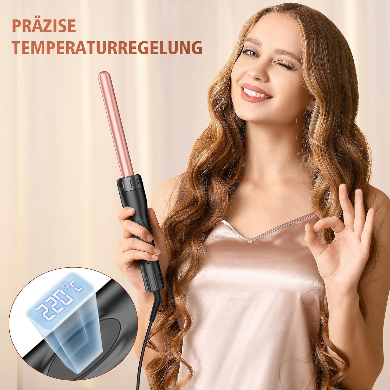 Thumbnail 5 de Lockenstab 6 in 1 Turmalin Keramik Set