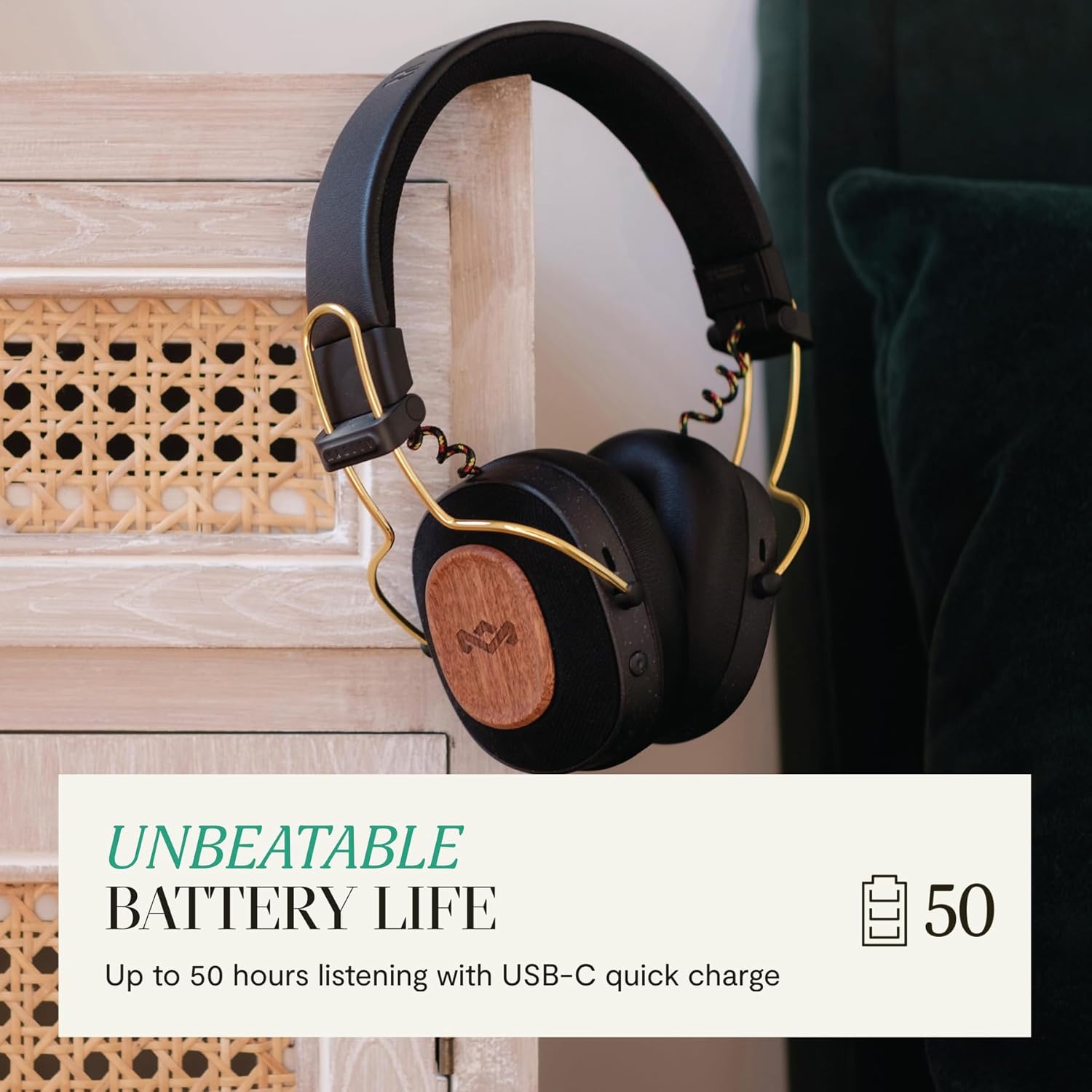 Thumbnail 2 de House of Marley Riddim Kopfhörer 50 Std.