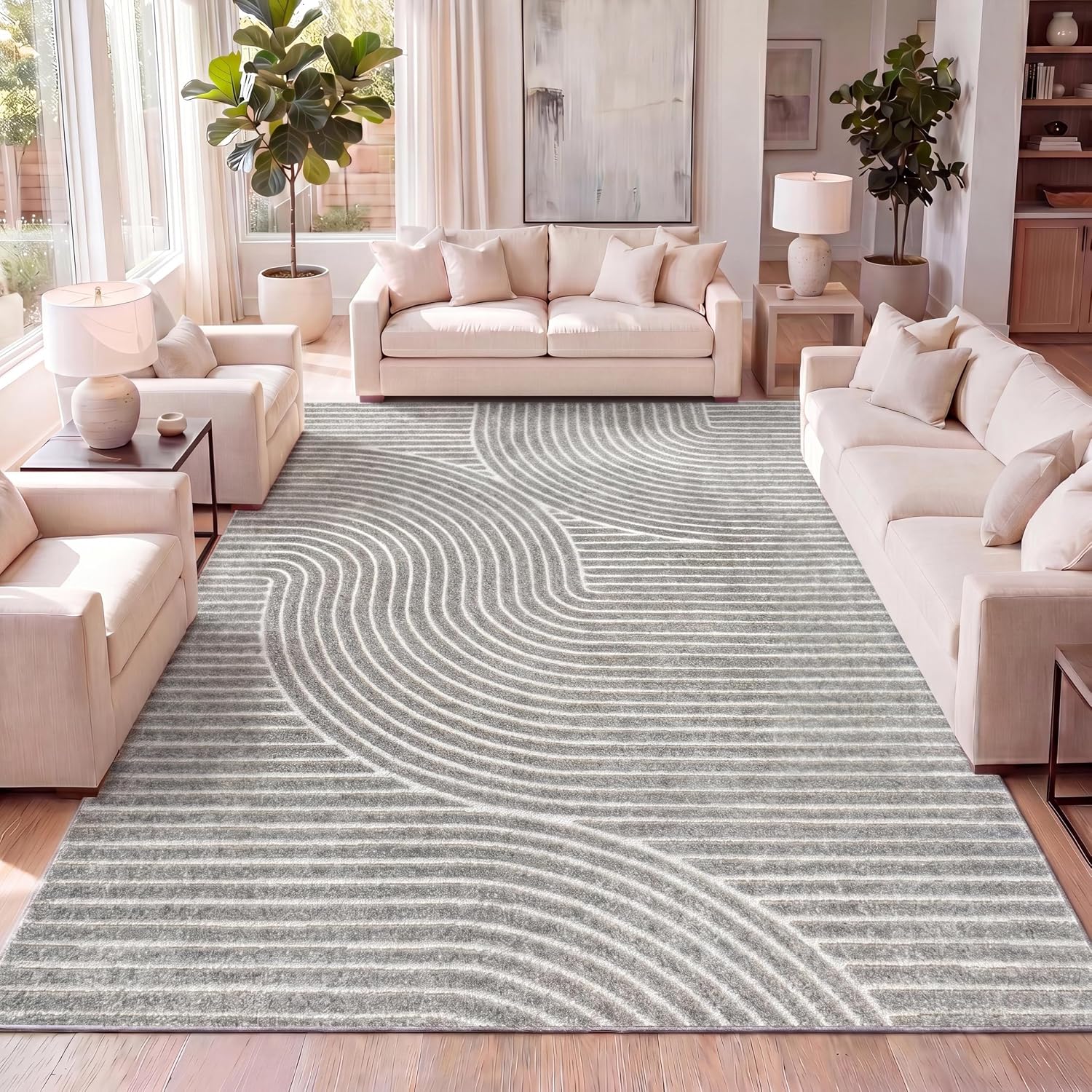 Detalle de JONATHAN Y Indoor/Outdoor Area Rug 8x10