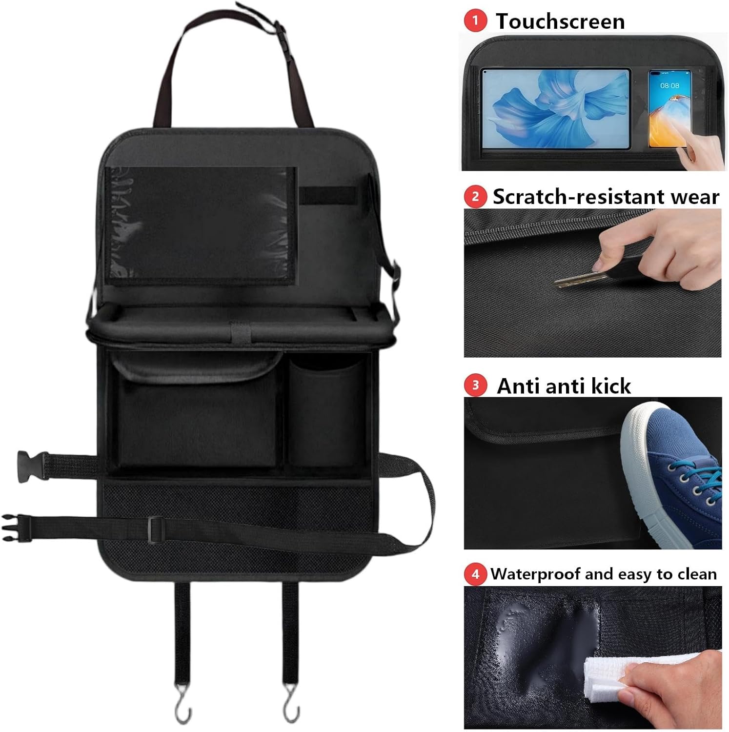 Thumbnail 6 de TCJJ Car Seat Organiser 2-pack