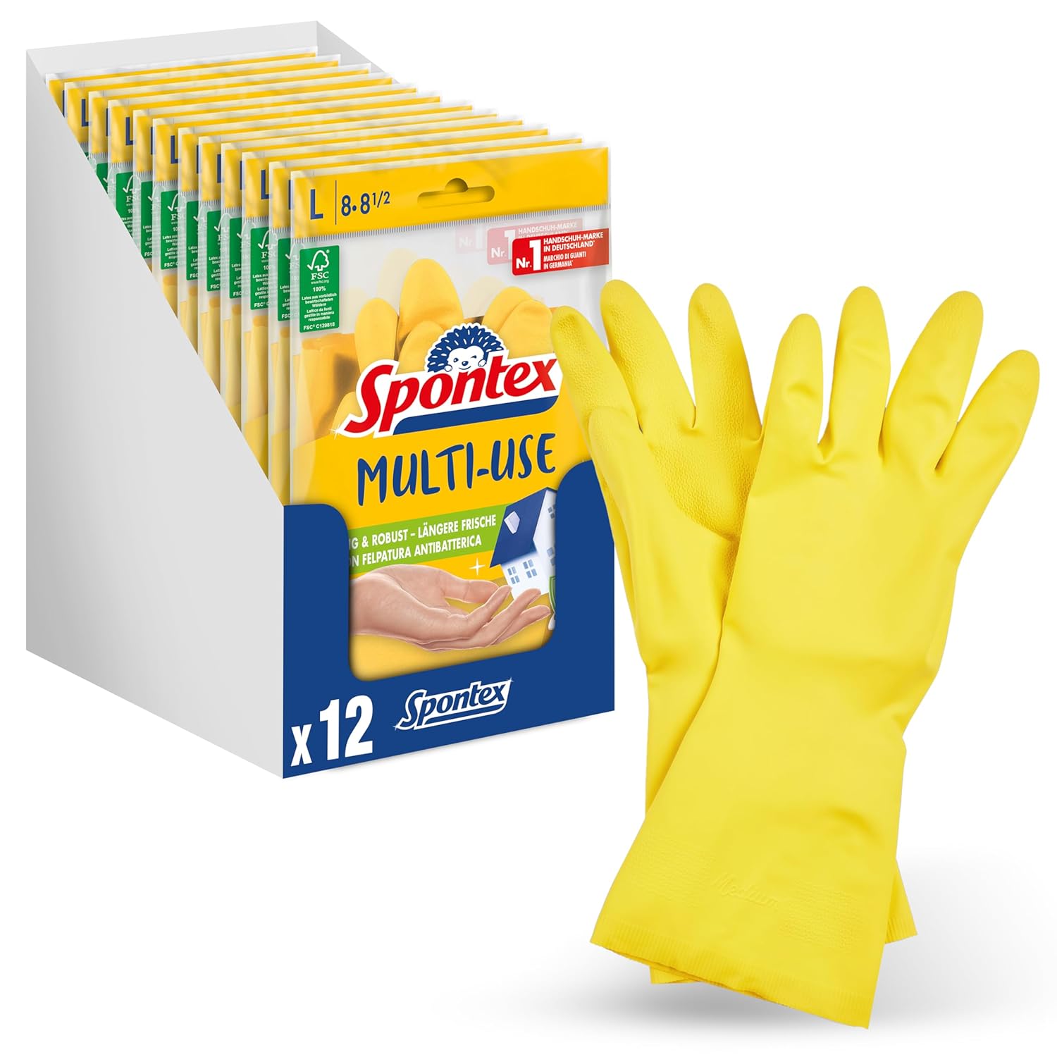 Thumbnail 4 de Spontex Multi Use Handschuhe 12 Paar