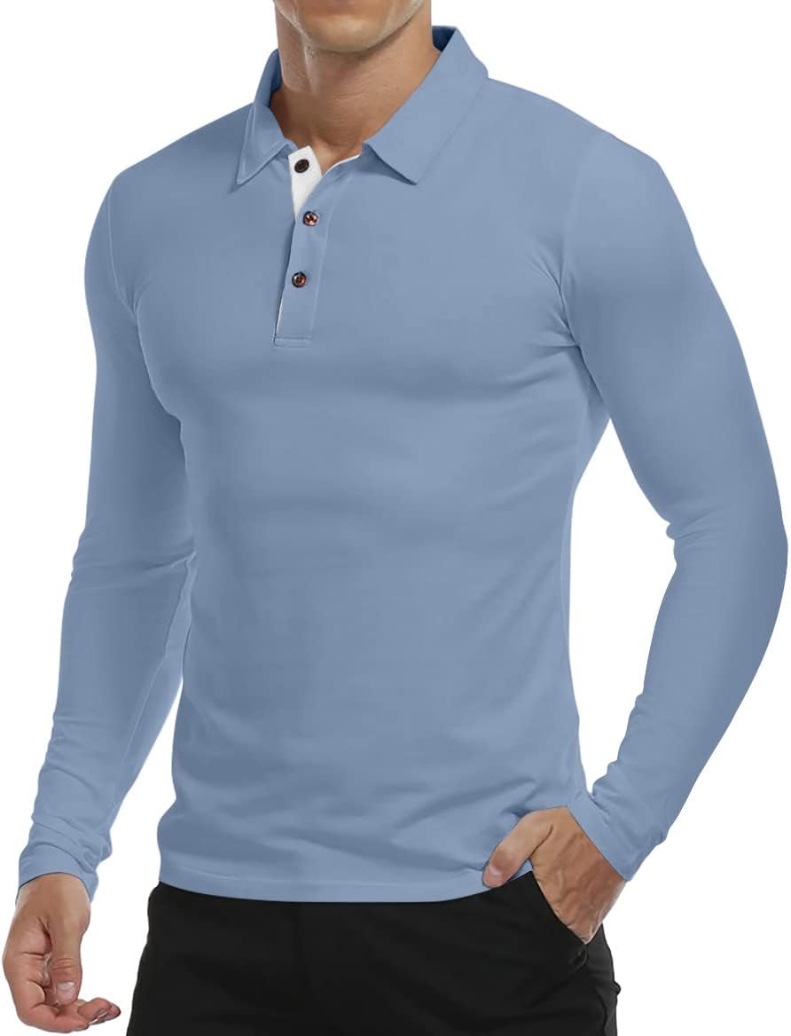 Thumbnail 6 de KUYIGO Herren Polo Slim Fit aus Baumwolle