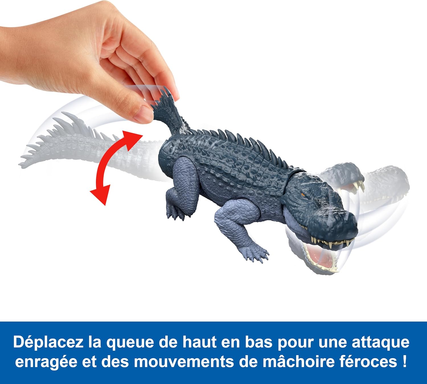 Detalle 2 de Mattel Jurassic World Purussaurus Figurine 37 cm 🦖