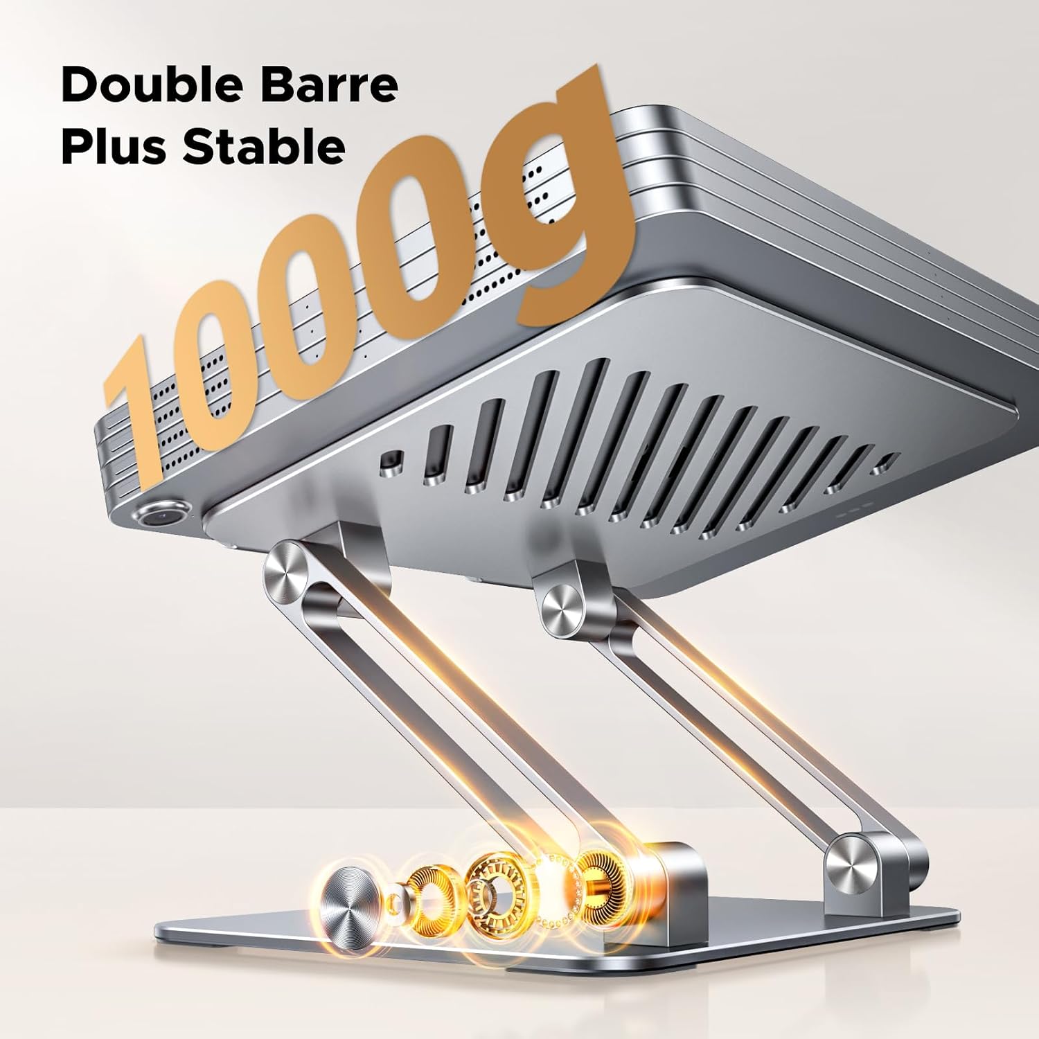 Detalle 2 de UGREEN Support tablette réglable double tige