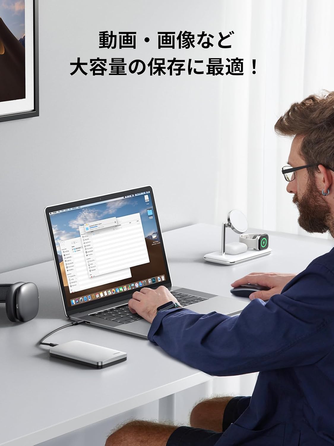 Thumbnail 6 de UGREEN 2.5インチ HDD/SSDケース USB-C 3.1 Gen 2・アルミ製・UASP対応