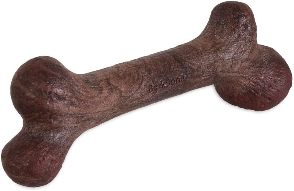 Detalle de Pet Qwerks Barkbone Dino Steak 21 x 6,5 x 4 cm