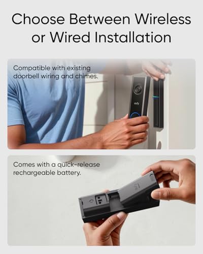 Thumbnail 4 de eufy Security Video Doorbell Camera Wireless C31 with Chime — 2K FHD
