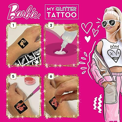 Thumbnail 3 de Lisciani BARBIE Mis Tatuajes Scientillants para 5 años 🎨