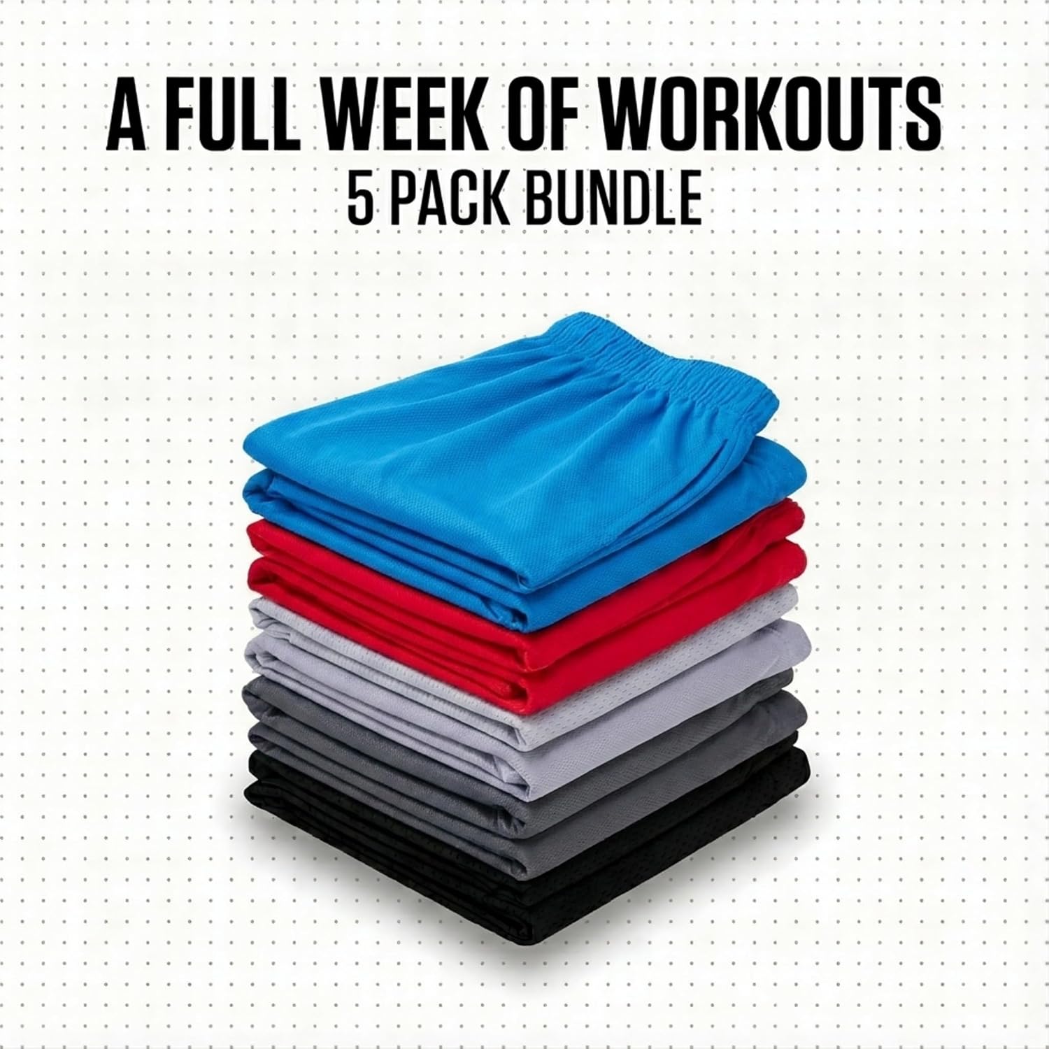 Thumbnail 4 de Ultra Performance 5 Pack Men's Shorts: All-in-One Athletic Casuals