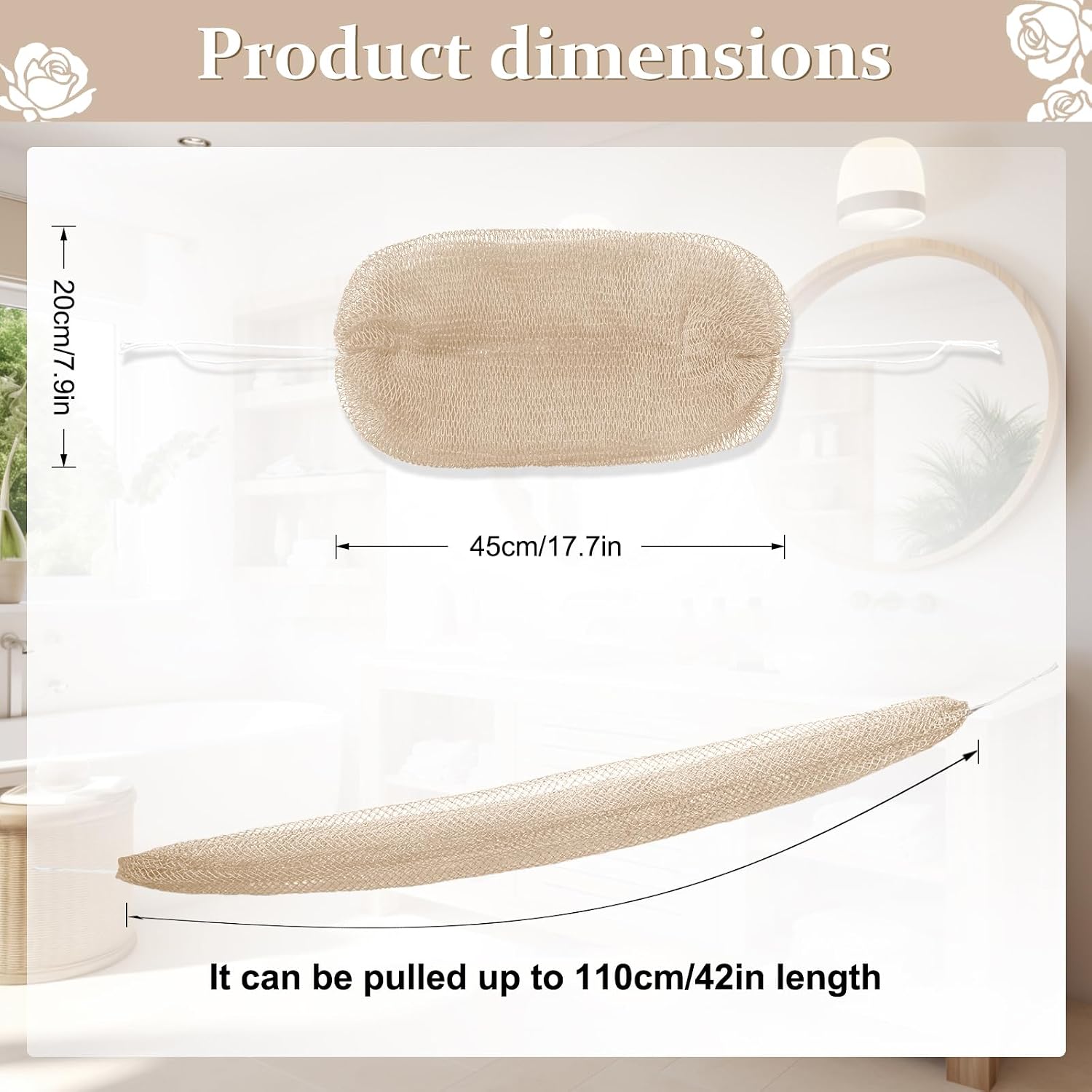 Detalle 2 de African Net Sponge Authentic with Knots