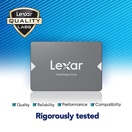 Detalle de Lexar NS100 256GB SSD 2,5" SATA III 6Gb/s — Prestazioni affidabili per laptop e desktop