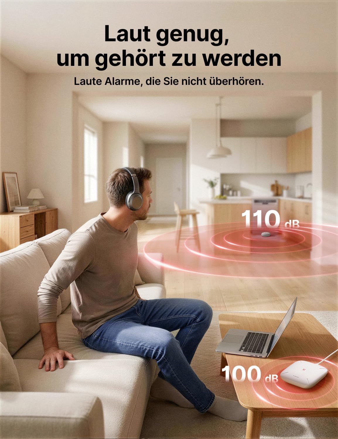 Detalle de X-Sense SWS55 Smart Wassermelder 110 dB đ