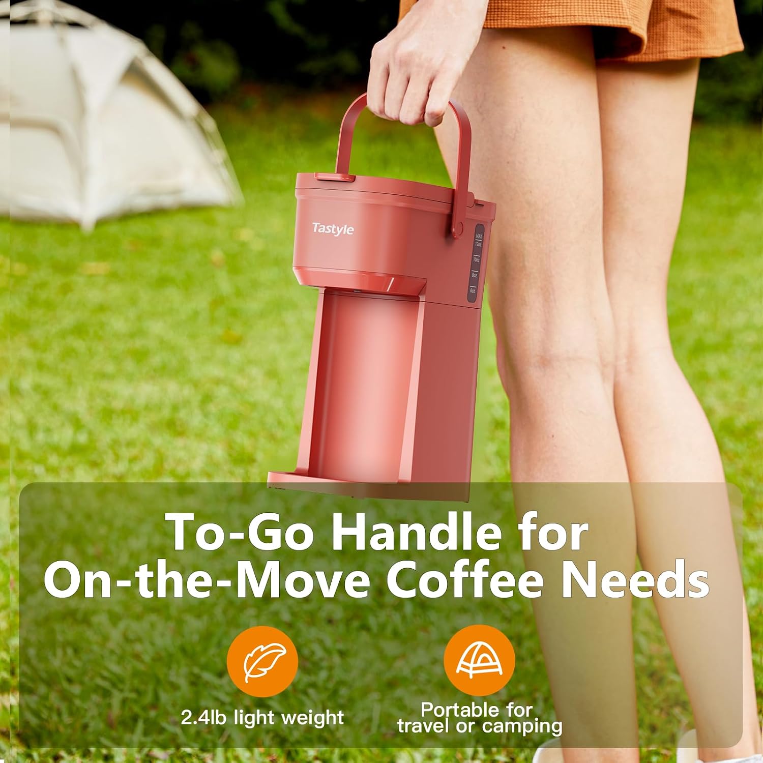 Detalle 2 de Tastyle Single Serve Coffee Maker 12 Oz