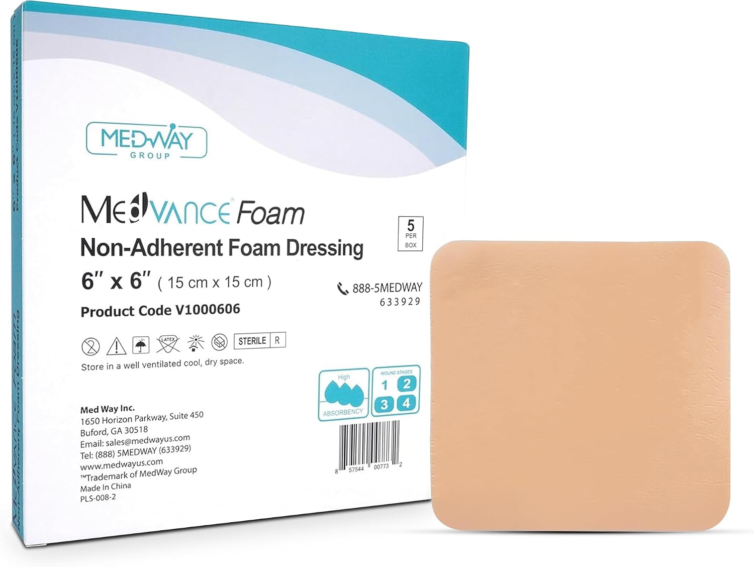 Thumbnail 6 de MedVance Silver Foam Dressing, 4 x 4 in.