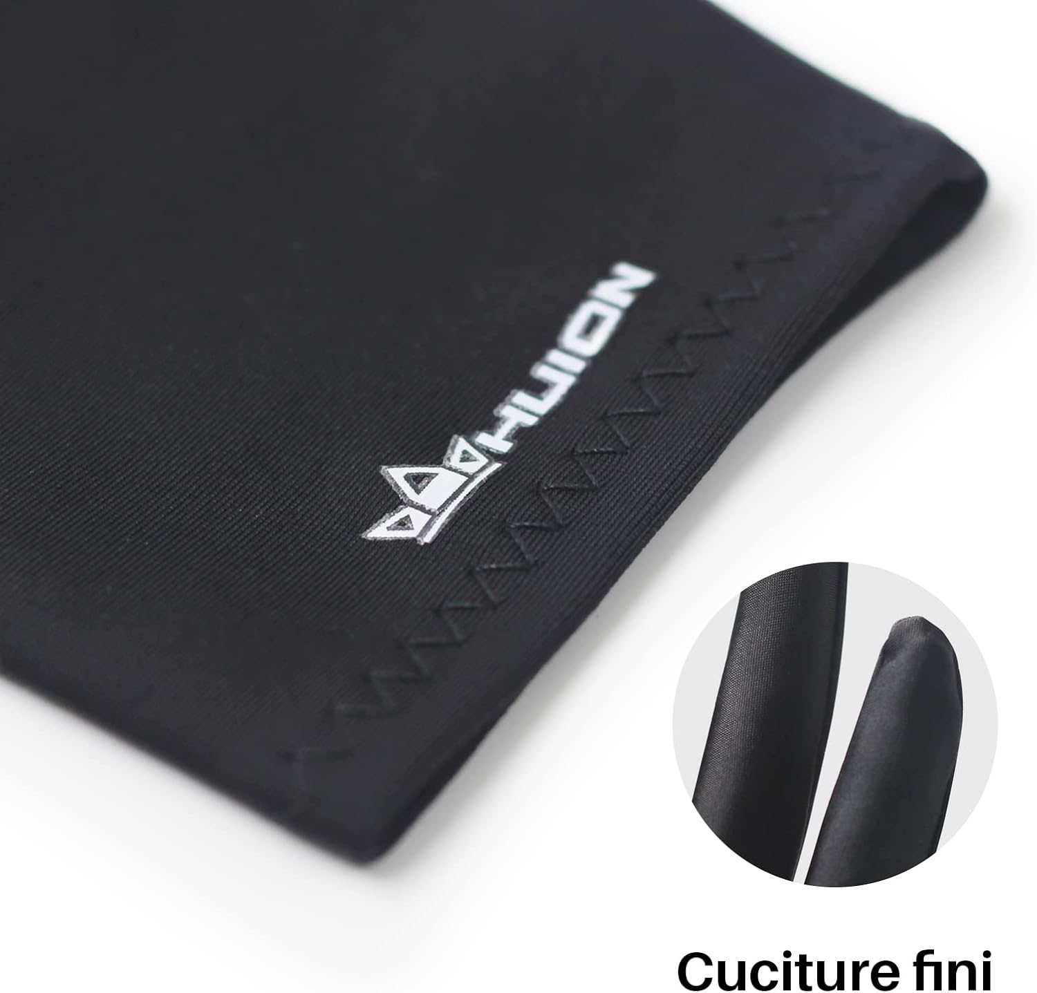 Detalle de HUION Künstler-Zeichenhandschuh für Zeichentablett & Skizzieren – Zwei-Finger-Design, elastisches Lycra, Groß
