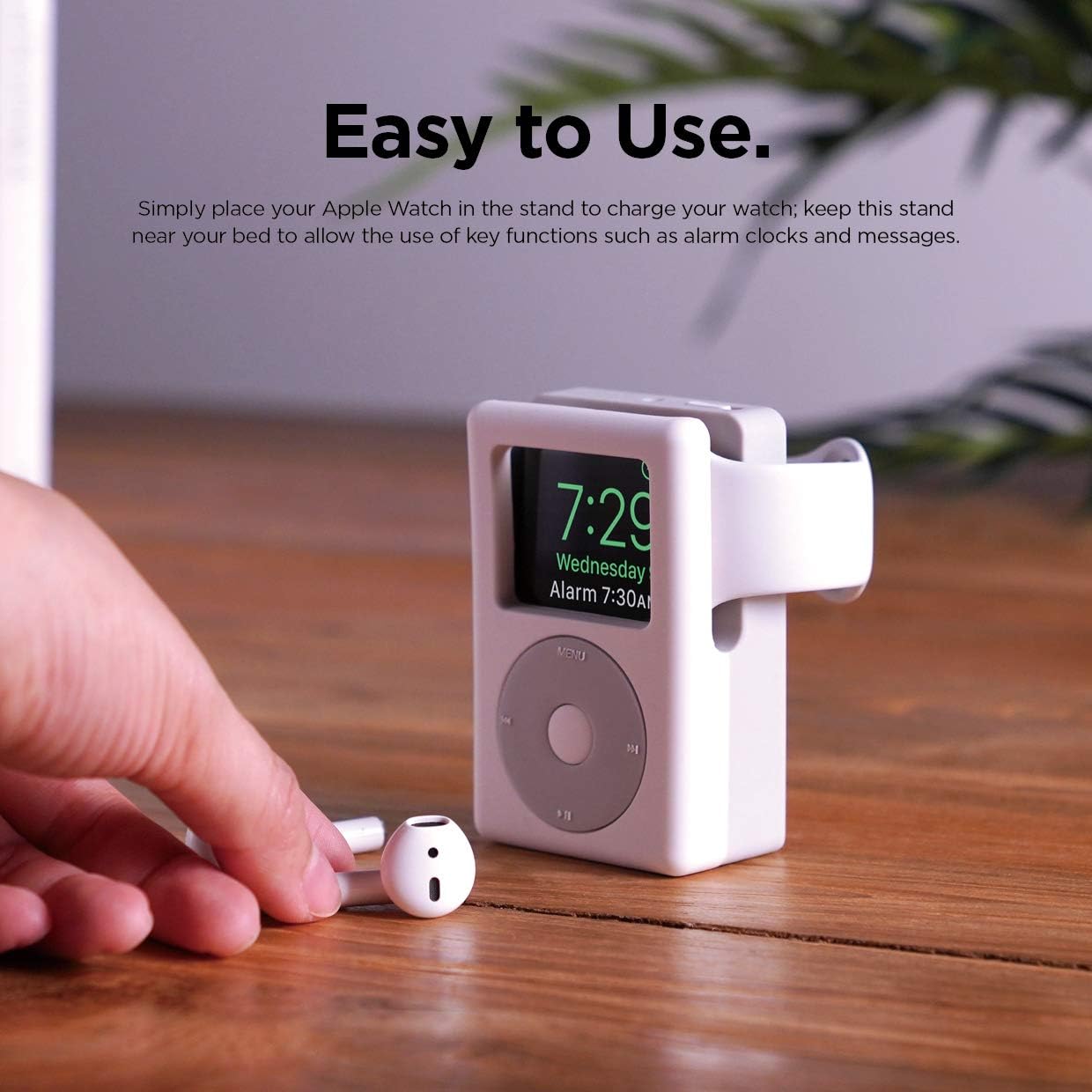Thumbnail 2 de elago W6 Stand for Apple Watch: Vintage Design, Modern Convenience